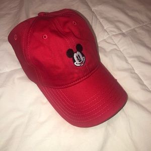red disney world mickey mouse hat